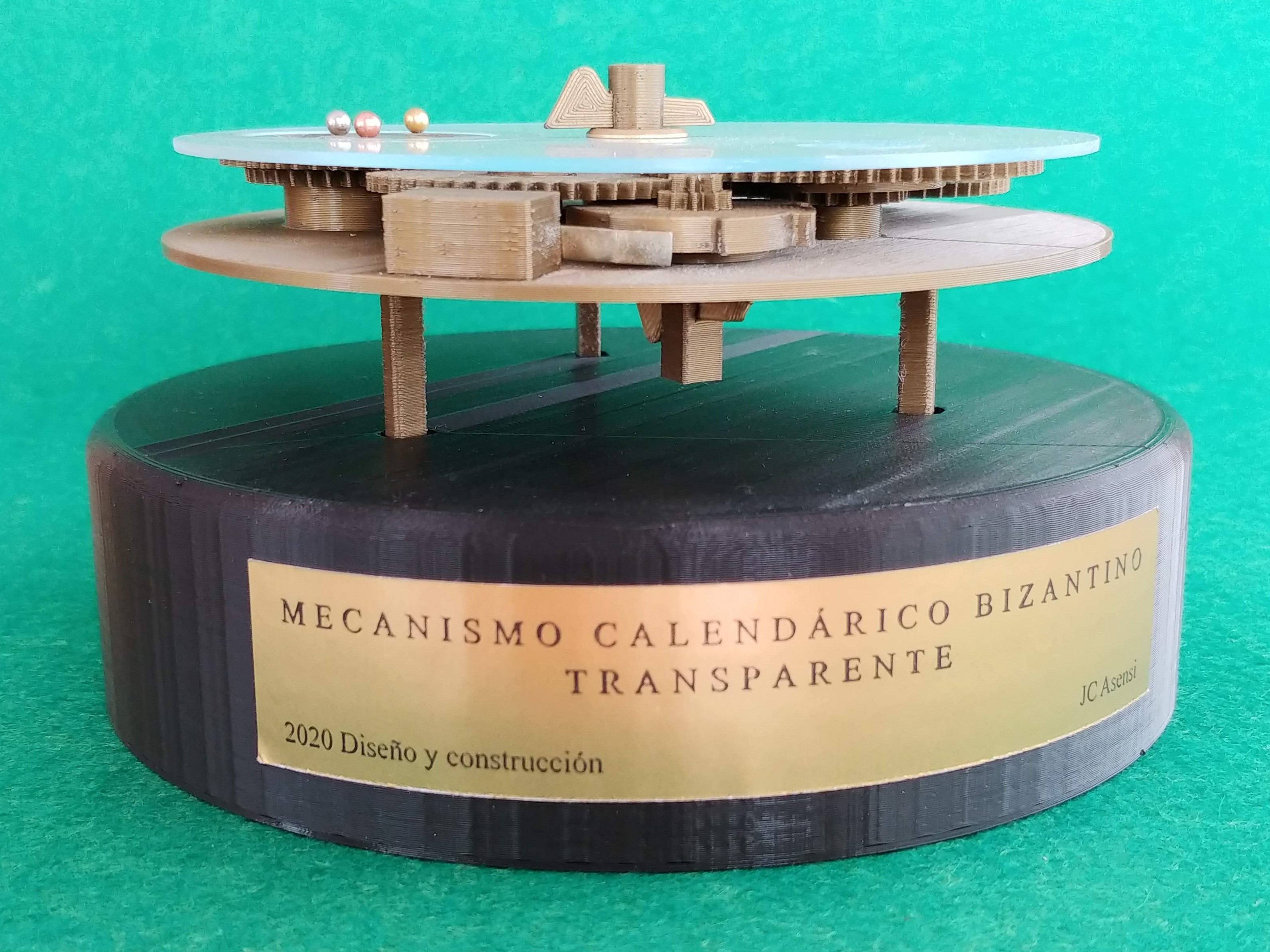 Mecanismo bizantino con peana CC BY-SA-NC JC Asensi