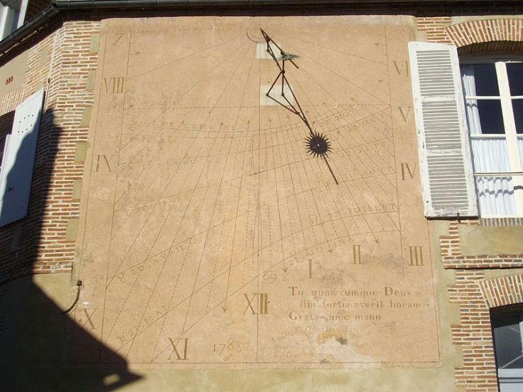 1783 Analema en Marne Francia, Sézanne. CC BY-SA Fab5669