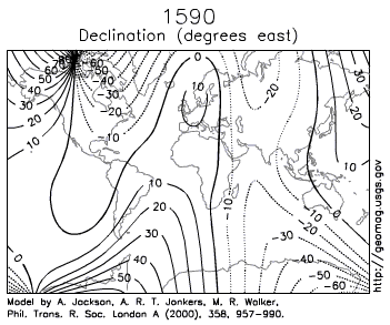 Earth_Magnetic_Field_Declination_from_1590_to_1990. CC0