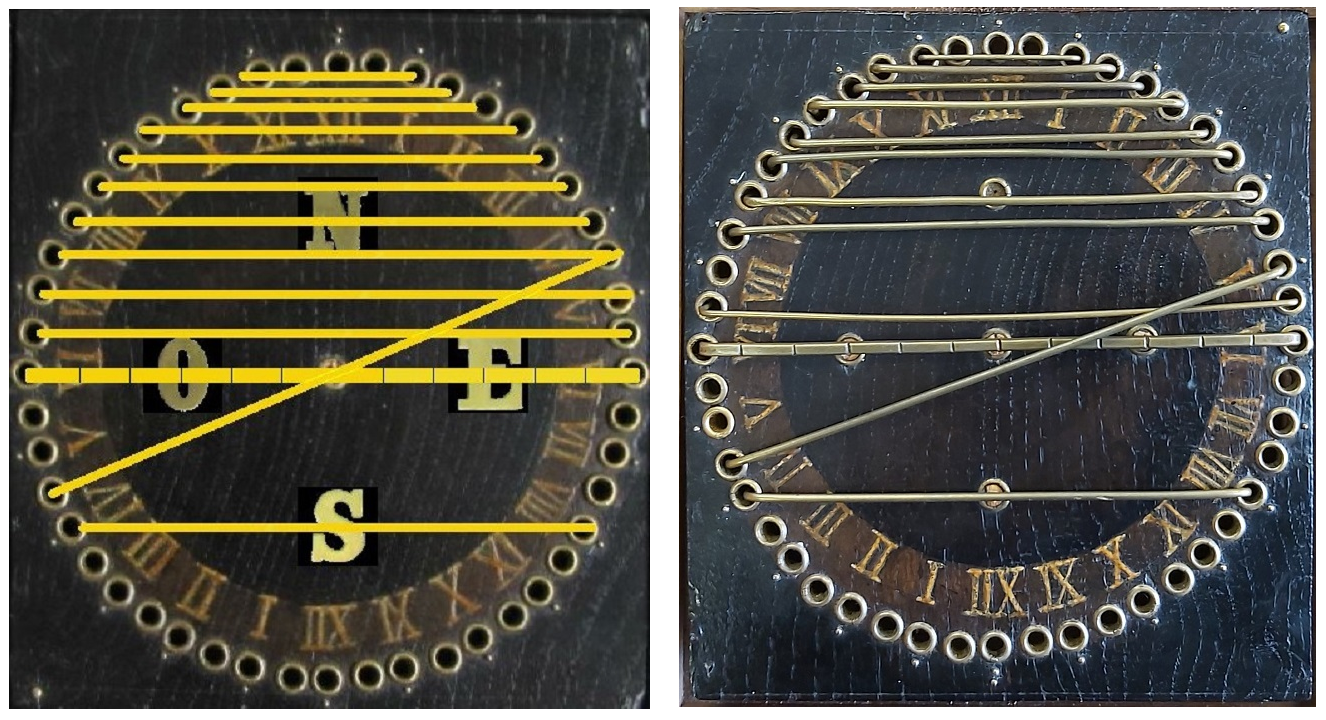 Astronógrafo primitivo Proyeción ortográficva esfera armilarceleste. CC BY-SA-NC JC Asensi